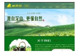 织梦绿色茶叶种植基地茶叶协会类带手机端网站模板